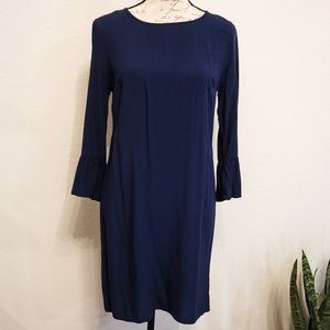 Old Navy Long Sleeve Dress - Navy Blue XS